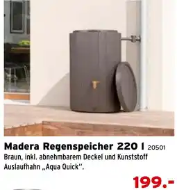 Salzburger Lagerhaus Madera Regenspeicher 220 l Angebot
