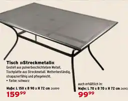 Salzburger Lagerhaus Tisch Streckmetall Angebot