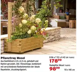 Salzburger Lagerhaus Pflanztrogs Mosel Angebot