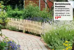 Salzburger Lagerhaus Beeteinfassung Haselnuss Angebot