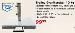 Salzburger Lagerhaus Trolley Granitsockel Angebot