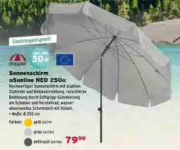 Salzburger Lagerhaus doppler Sonnenschirm Sunline NEO 250 Angebot