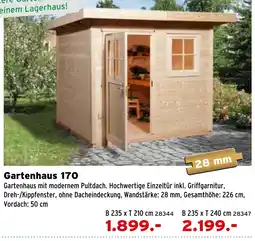Salzburger Lagerhaus Gartenhaus 170 Angebot