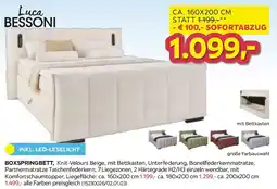 Möbelix Luca BESSONI Boxspringbett Angebot