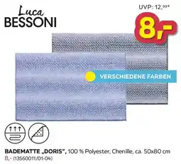 Möbelix Luca BESSONI Badematte „Doris" Angebot