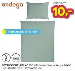 Möbelix ondega Bettwäsche „Leila" Angebot