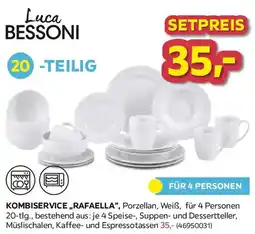 Möbelix Luca BESSONI Kombiservice „Rafaella" Angebot