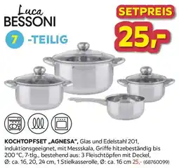 Möbelix Luca BESSONI Kochtopfset „Agnesa" Angebot