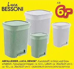 Möbelix Luca BESSONI Abfalleimer „Luca, Denise" Angebot