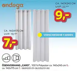 Möbelix ondega Ösenvorhang „Caro" Angebot