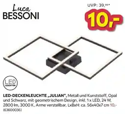Möbelix Luca BESSONI Led-Deckenleuchte „Julian“ Angebot