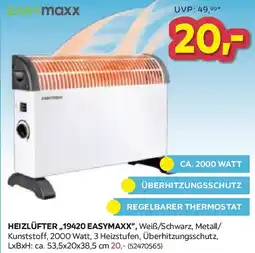 Möbelix Heizlüfter „19420 Easymaxx“ Angebot