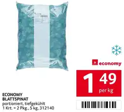 Transgourmet Economy Blattspinat Angebot