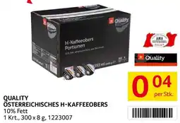Transgourmet Quality Österreichisches H-Kaffeeobers Angebot