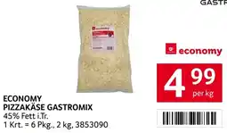 Transgourmet Economy Pizzakäse Gastromix Angebot