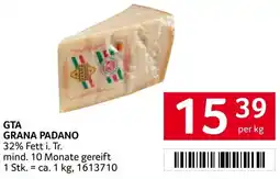 Transgourmet GTA Grana Padano Angebot