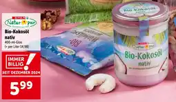 Interspar SPAR Natur pur Bio-Kokosöl nativ Angebot