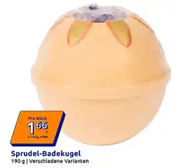 Action Sprudel-Badekugel Angebot