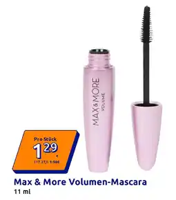 Action Max & More Volumen-Mascara Angebot