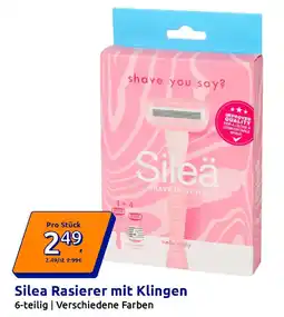 Action Silea Rasierer mit Klingen Angebot