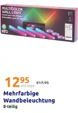 Action Mehrfarbige Wandbeleuchtung Angebot