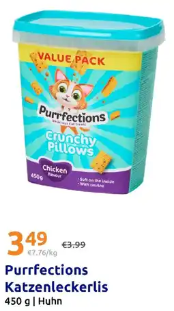 Action Purrfections Katzenleckerlis Angebot