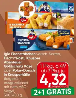 Spar Iglo Fischstäbchen Angebot