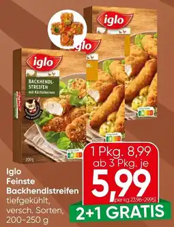 Spar Iglo Feinste Backhendlstreifen Angebot