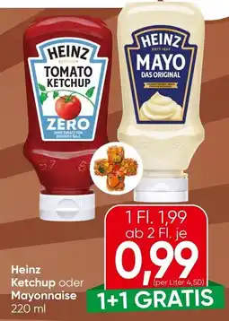 Spar Heinz Ketchup oder Mayonnaise Angebot