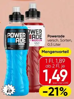 Spar Powerade Angebot