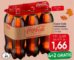 Spar Coca-Cola Limonaden Angebot