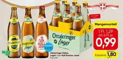 Spar Ottakringer Helles, Lager oder Null Komma Josef Angebot
