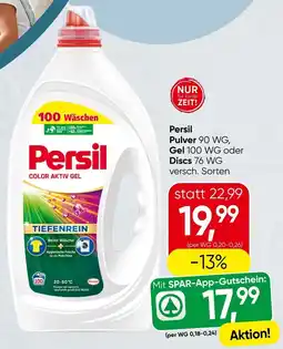 Spar Persil Color Aktiv Gel Angebot
