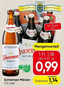 Spar Schremser Märzen Angebot