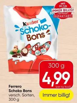 Spar Ferrero Schoko Bons Angebot