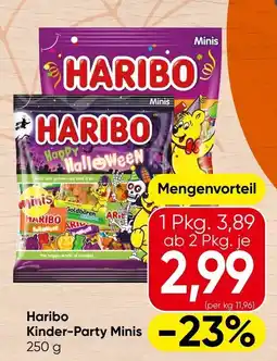 Spar Haribo Kinder-Party Minis Angebot