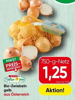 Spar gelbe Bio-Zwiebeln Angebot