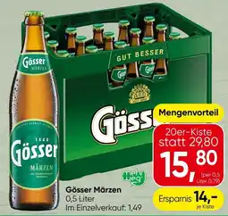 Spar Gösser Märzen Angebot