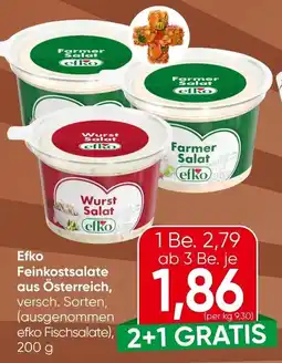 Spar Efko Feinkostsalate Angebot