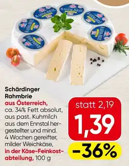 Spar Schärdinger Rahmbrie Angebot