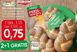 Spar SPAR Natur pur Bio-Mohnflesserl Angebot