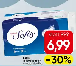 Spar Softis Toilettenpapier Angebot