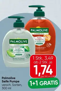 Spar Palmolive Seife Pumpe Angebot