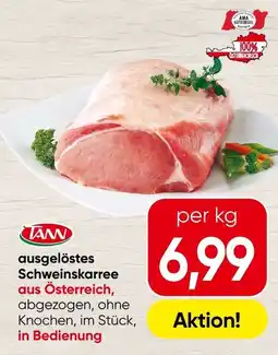 Spar TANN ausgelöstes Schweinskarree Angebot