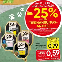 Spar Sheba Katzenfutter Angebot