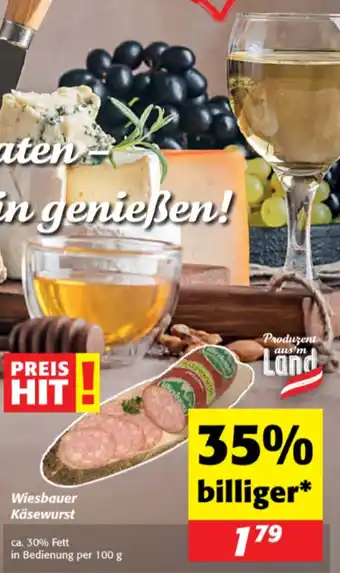 Wiesbauer Käsewurst