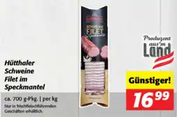 Nah&Frisch Hütthaler Schweine Filet im Speckmantel Angebot