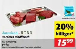 Nah&Frisch donauland - RIND Vorderes Rindfleisch Angebot
