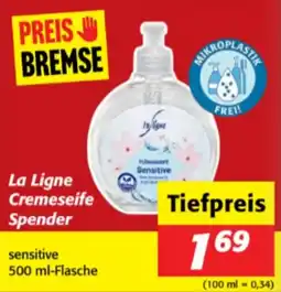 Nah&Frisch La Ligne Cremeseife Spender Angebot