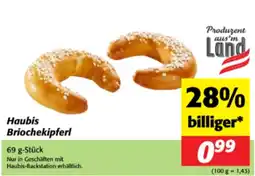 Nah&Frisch Haubis Briochehipferl Angebot